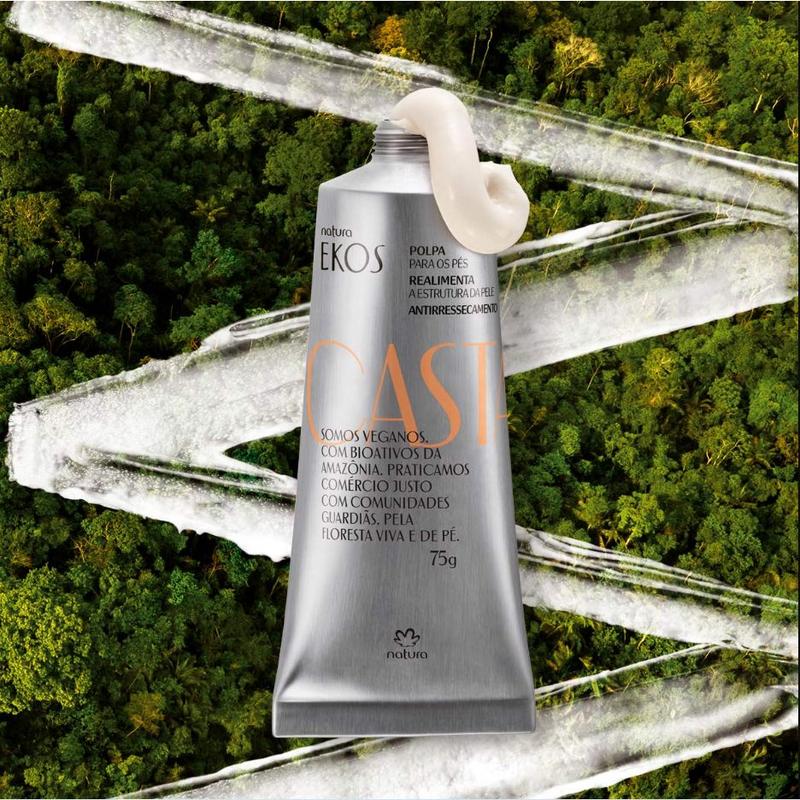 Polpa Hidratante para os Pés Ekos Castanha 75g - Natura - Natura 1